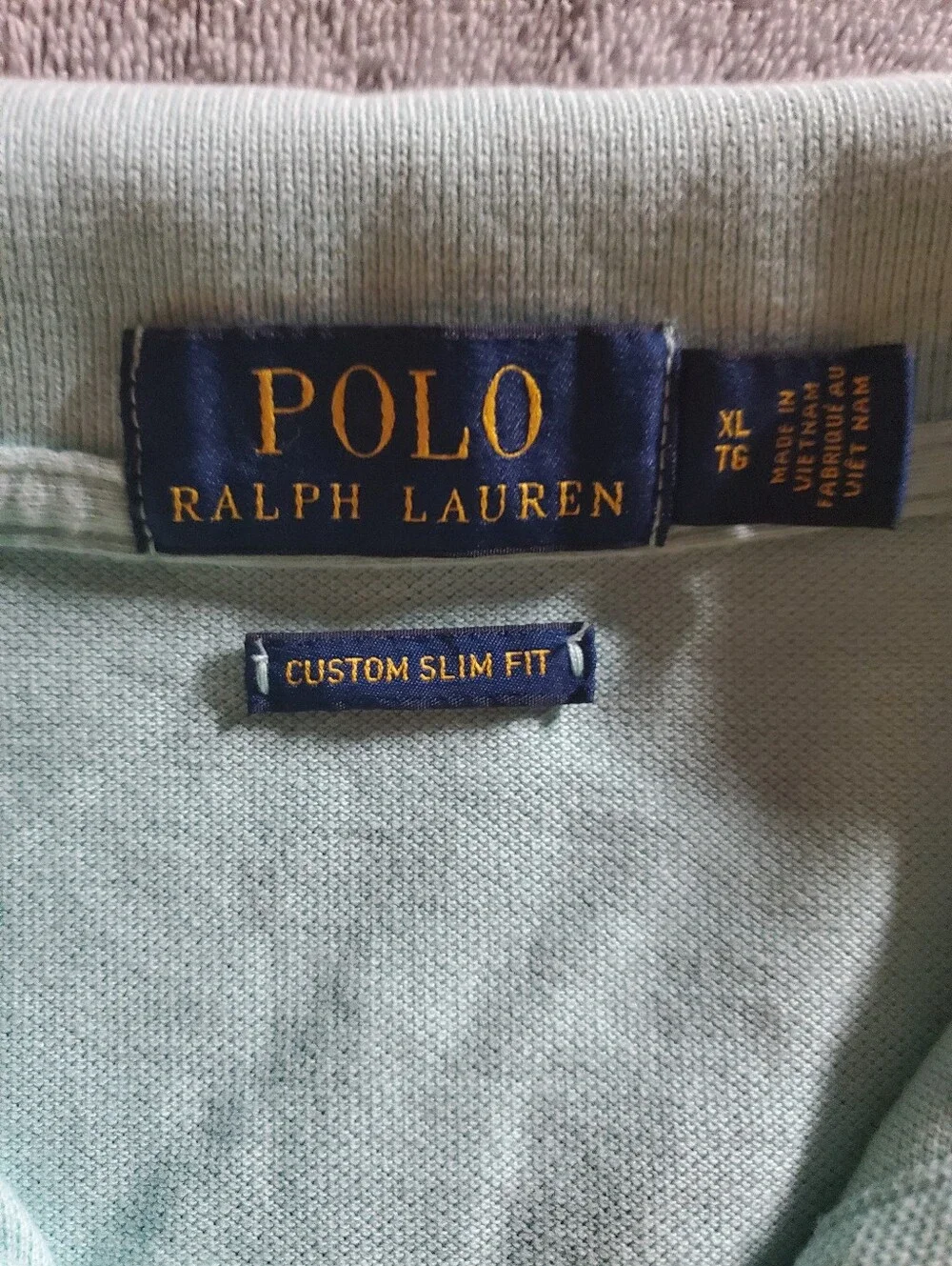 Polo by Ralph Lauren Men's Mint Green Classic Fit Polo